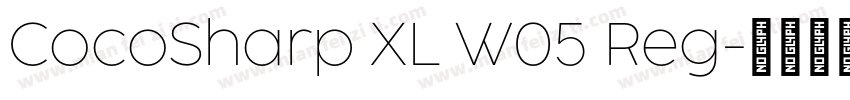 CocoSharp XL W05 Reg字体转换